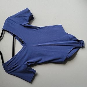 4/$25 V-Neck Blue Bodysuit